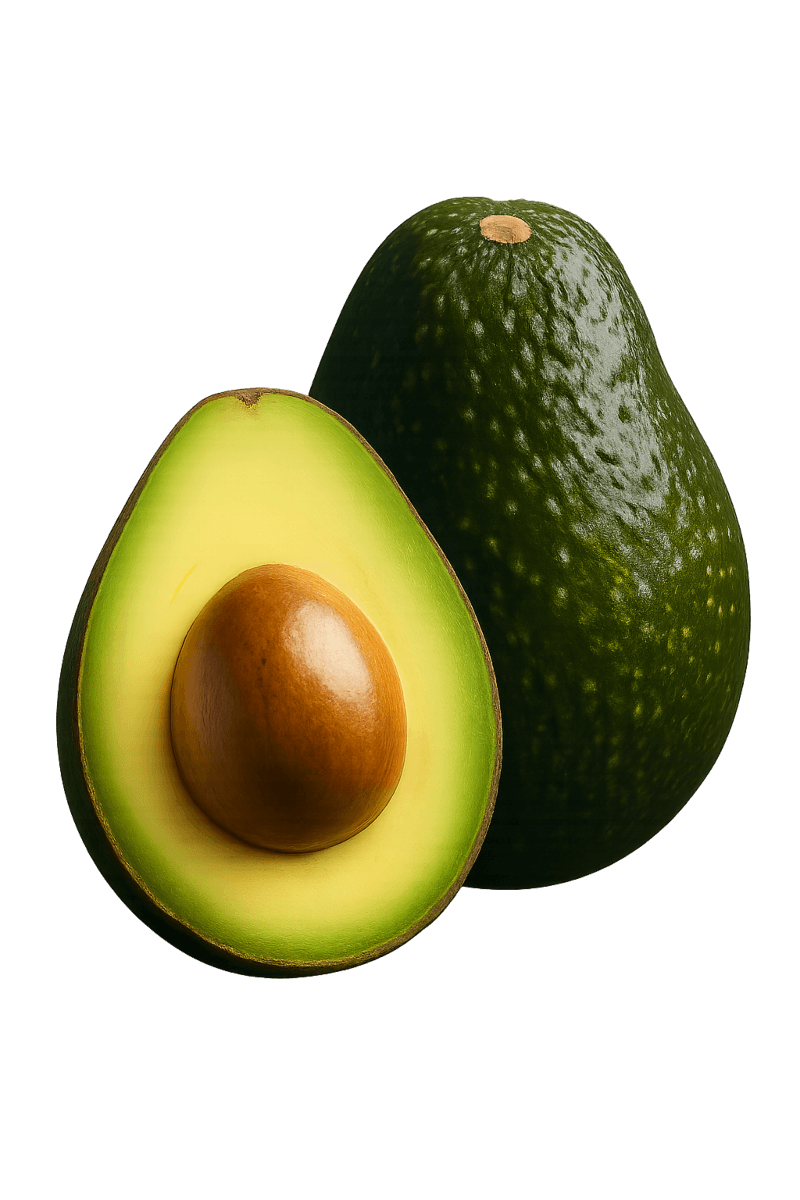 Aguacate abierto