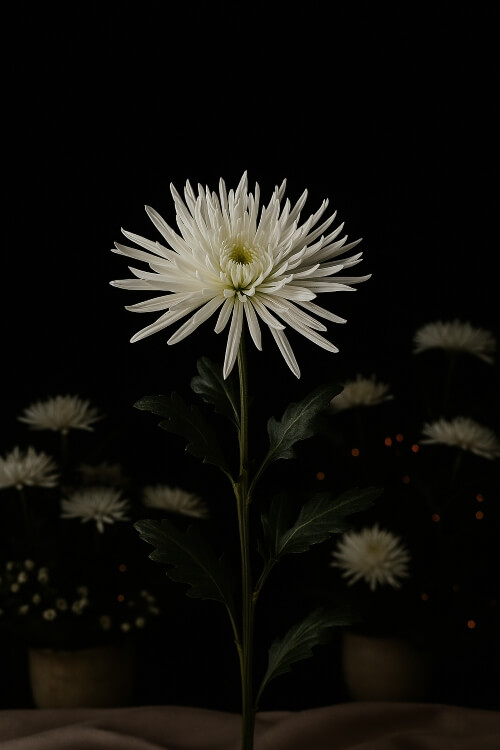 Disbud Spider Topspin - White