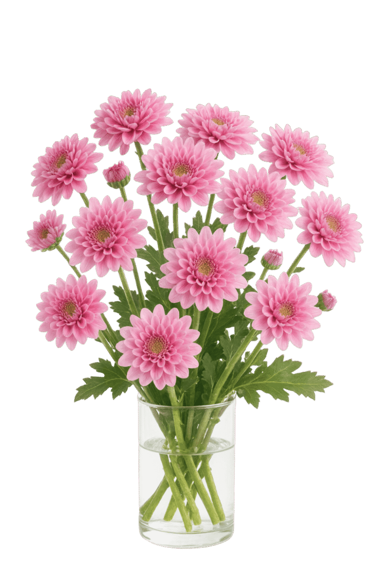 Pompom button - Becky