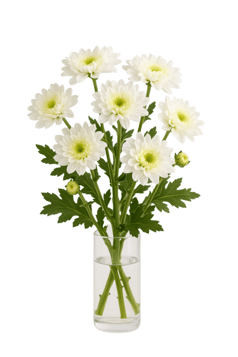 Pompom cushion - Maisy white