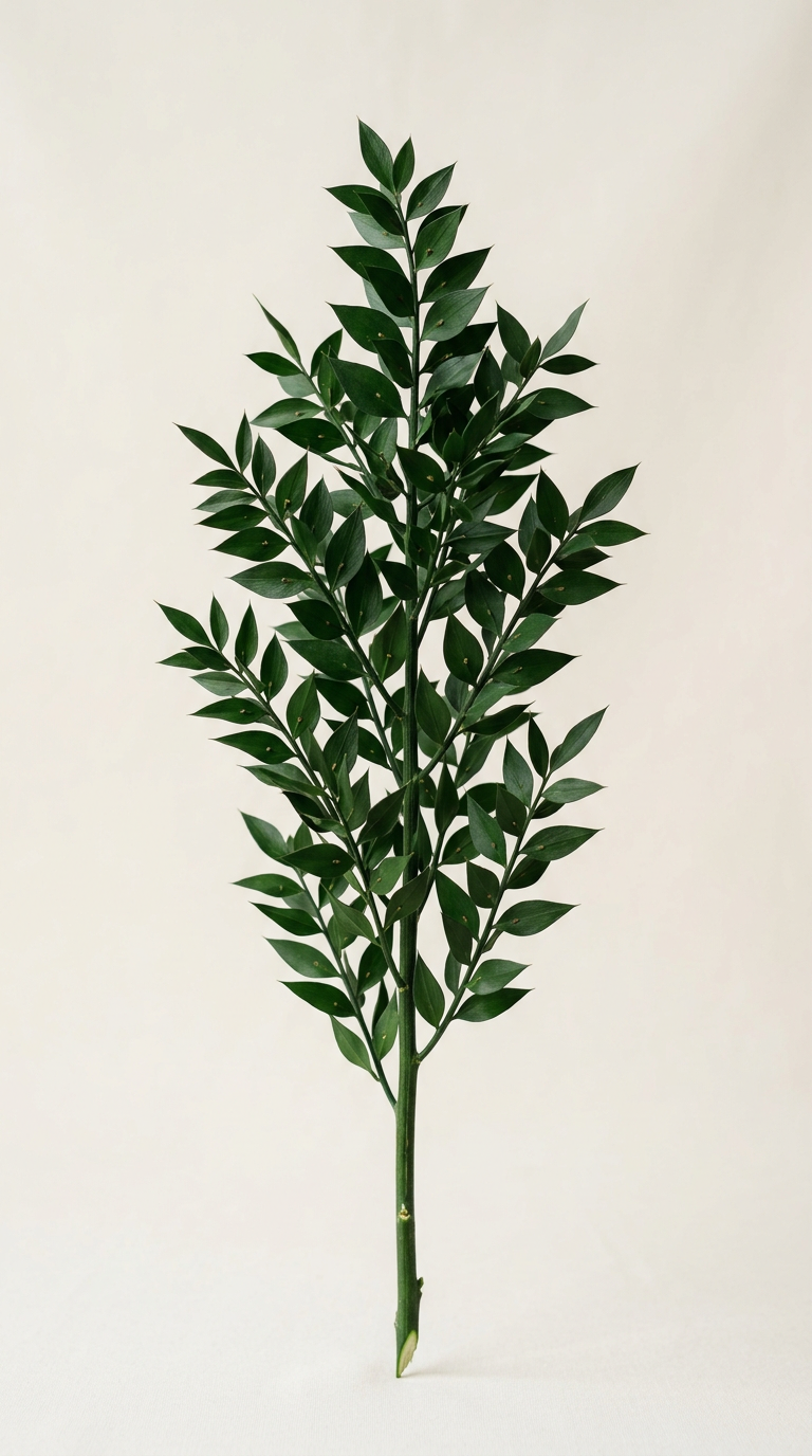 Ruscus green foliage for B2B floral programs